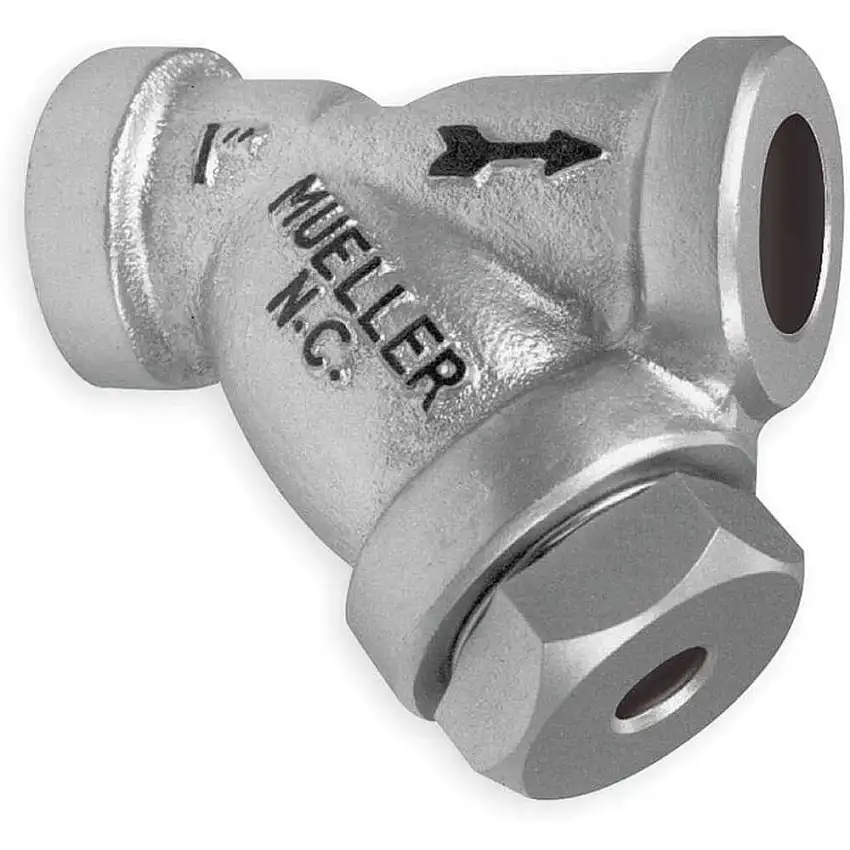 MUELLER STEAM  1/4 582 CS Muffenschweißsieb Y-Typ, Kohlenstoffstahlguss, 1/4 Zoll