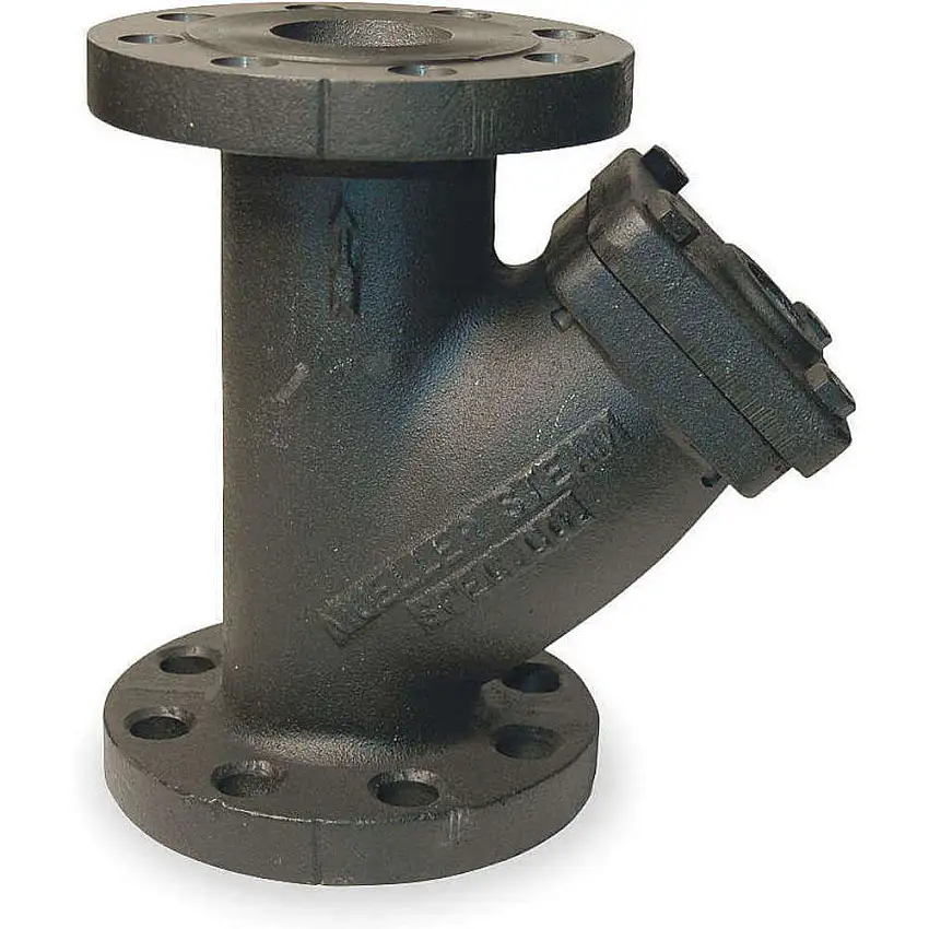 MUELLER STEAM  752 304SS Perf 1/16 4 M6703015 Korbsieb, 4 Zoll Größe, 250# Flansch, 304SS Perf-Sieb, 1/16 Zoll Maschenweite