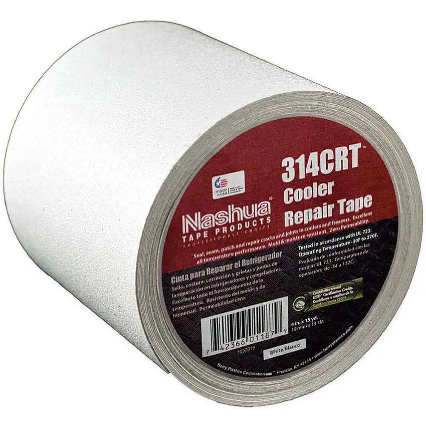 NASHUA  314 Folienband 4 Zoll x 15 yd. Weiß