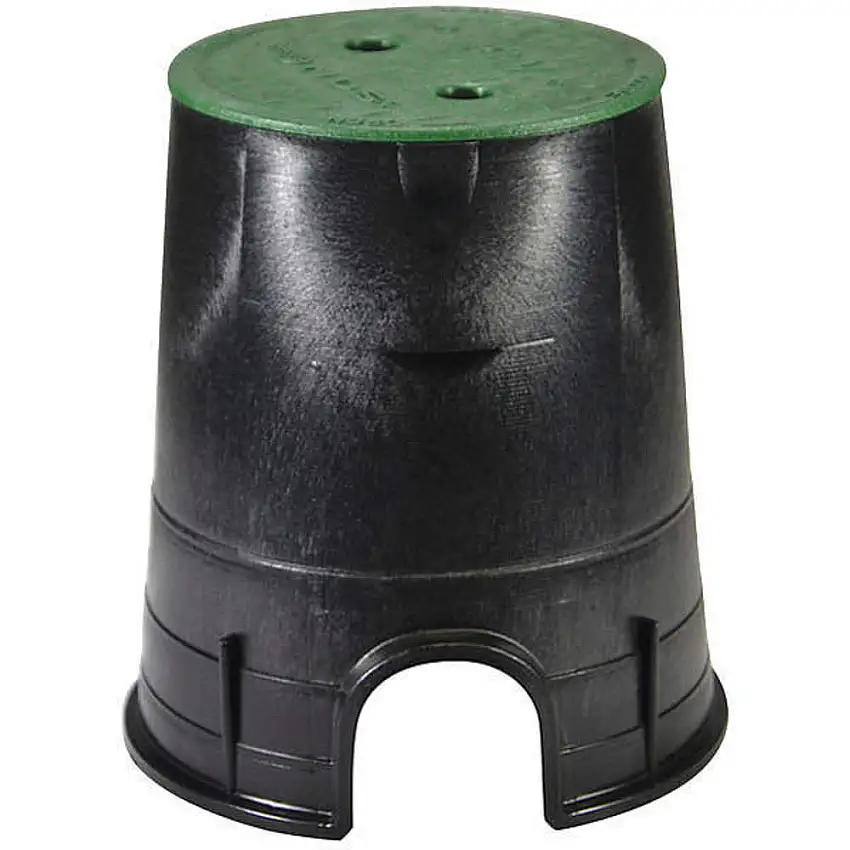 NDS DRAINAGE  107BC Ventilkasten, rund, 9 Zoll H x 8-3/8 Zoll Breite, 6-1/2 Zoll