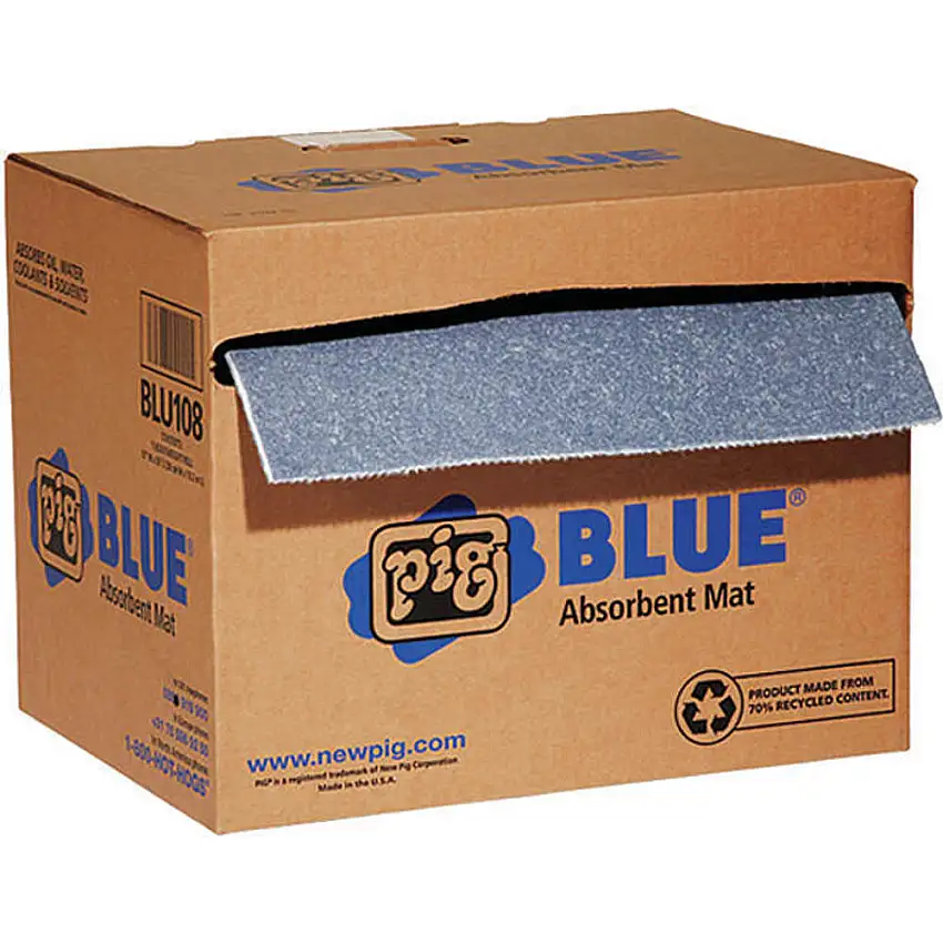 NEW PIG  BLU108 Pig Blue Saugfähige Rolle, schwer, 10.7 Gallonen