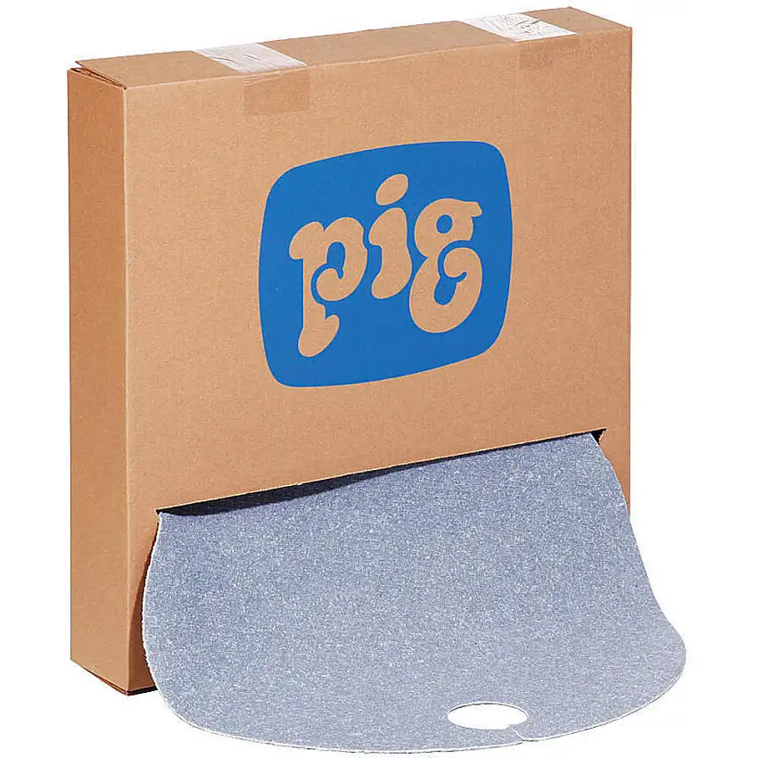 NEW PIG  BLU255 Pig Blue Abs Fassdeckelmatte 12 Gallonen