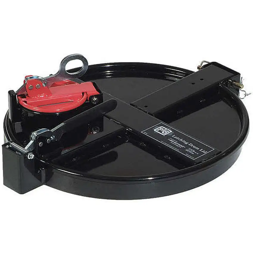 NEW PIG  DRM1034-RD Vapor-Control Fassdeckel mit Verriegelung, rot