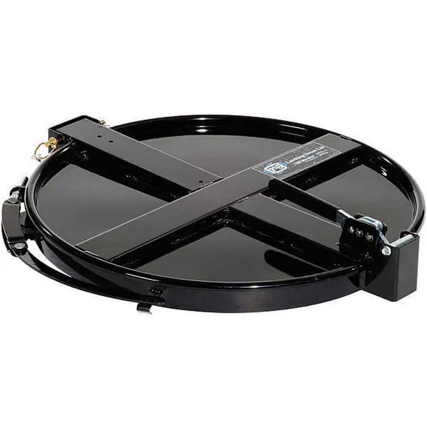 NEW PIG  DRM1072-BK Verriegelbarer Fassdeckel mit Schnellverschluss, schwarz