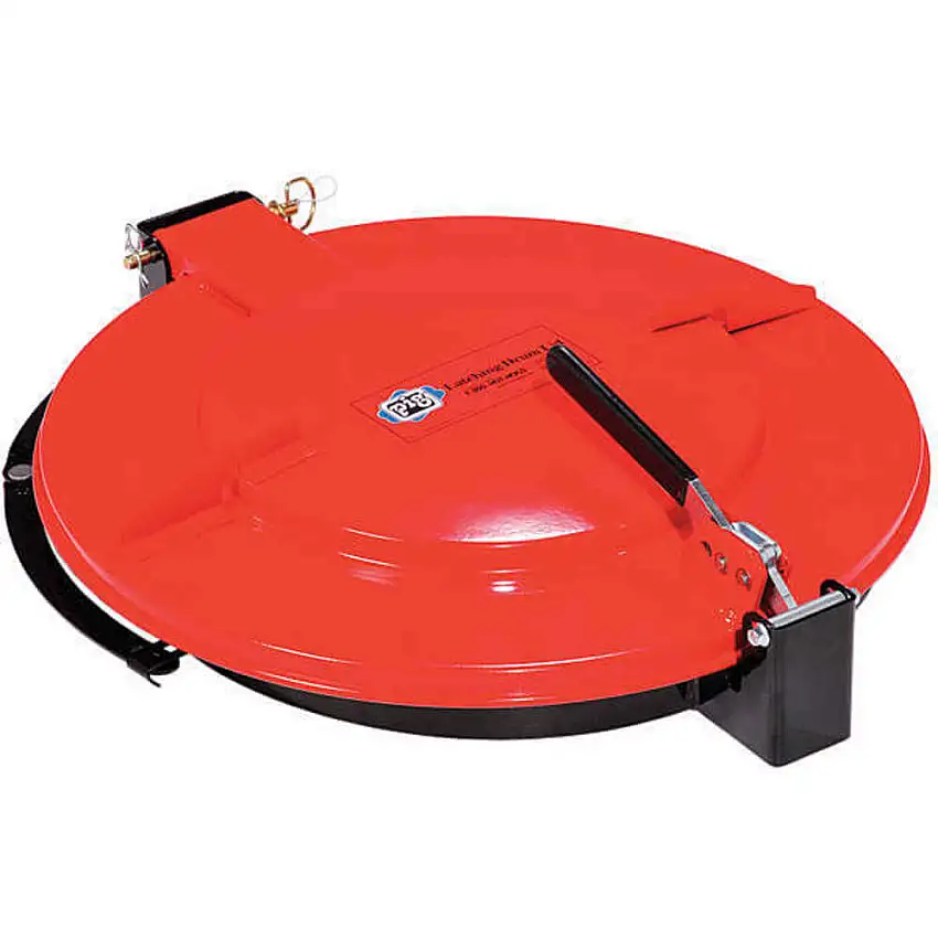 NEW PIG  DRM1124-RD Verschlussdeckel für Fiberfass, rot