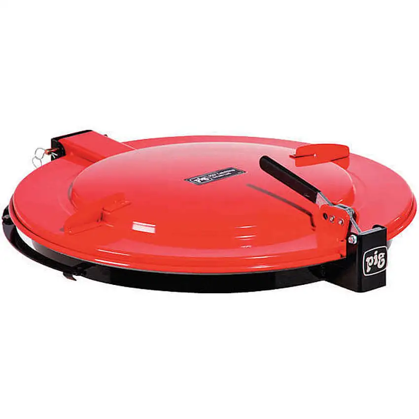 NEW PIG  DRM1199-RD Verschlussdeckel für Fiberfass, rot