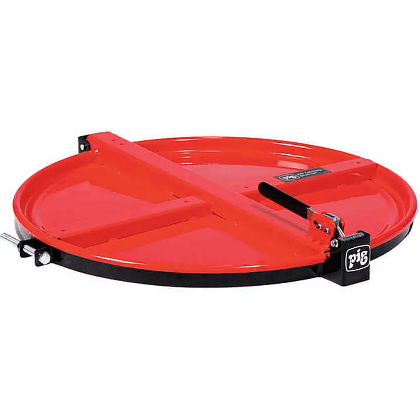 NEW PIG  DRM1201-RD Fassdeckel mit Verriegelung, Rot