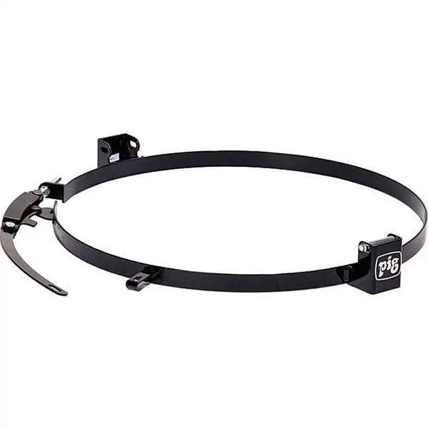 NEW PIG  DRM1208 Schnellverriegelungsring für Verriegelungstrommel, schwarz