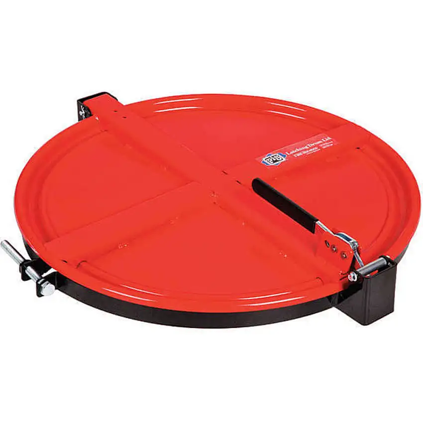 NEW PIG  DRM659-BK Fassdeckel mit Verriegelung, Schwarz