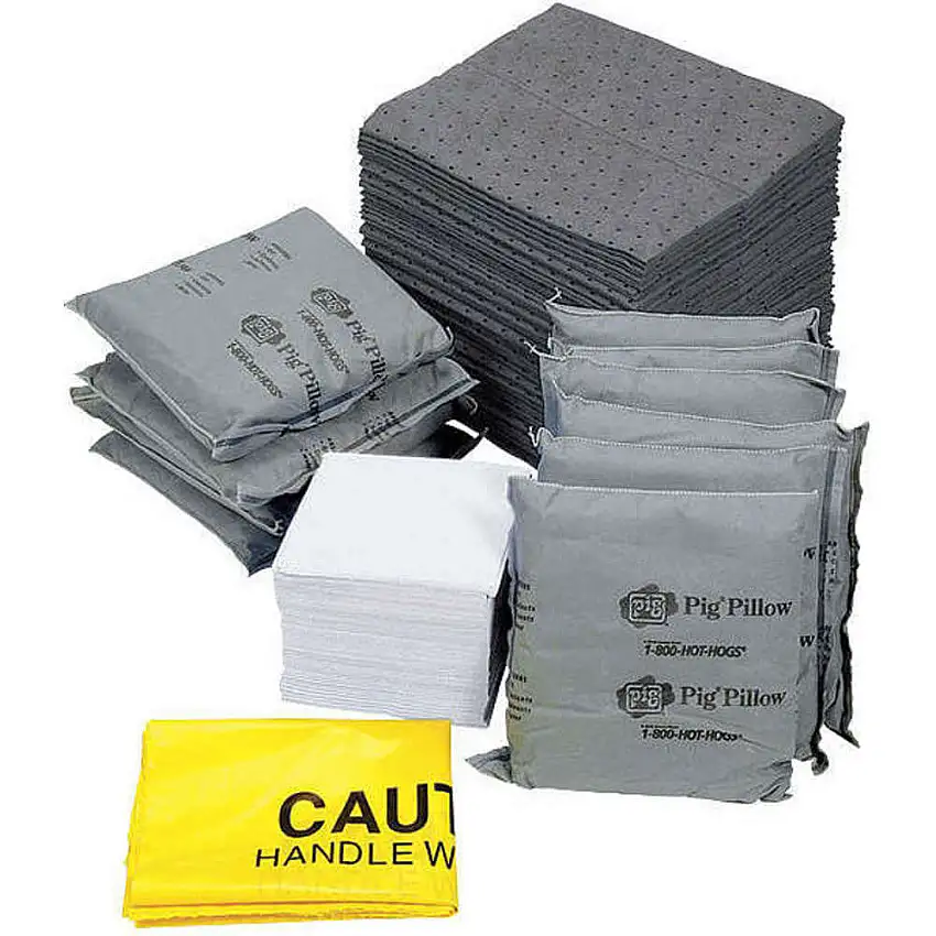 NEW PIG  KIT216 Nachfüllpackung für Notfallset, 12 Gallonen.