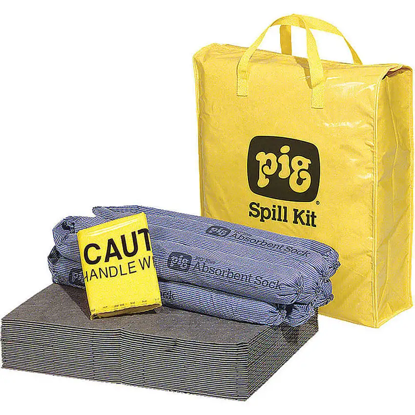 NEW PIG  KIT220 Warnschutz-Notfallbeutel, 9 Gallonen