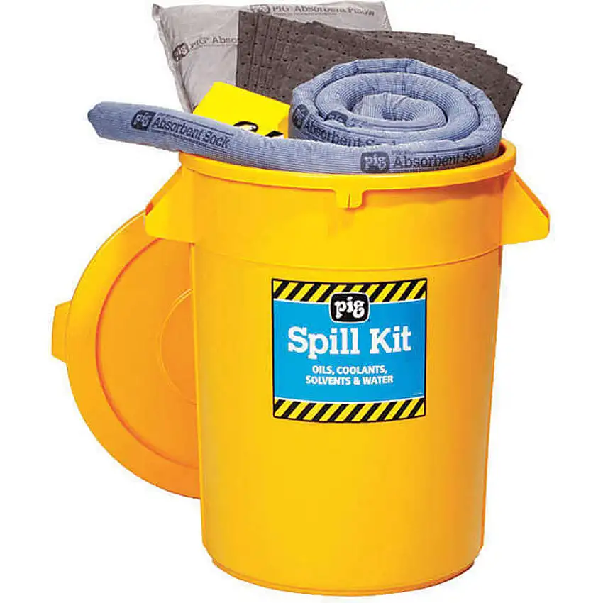 NEW PIG  KIT2400 Warnschutz-Notfallset, 21 Gallonen