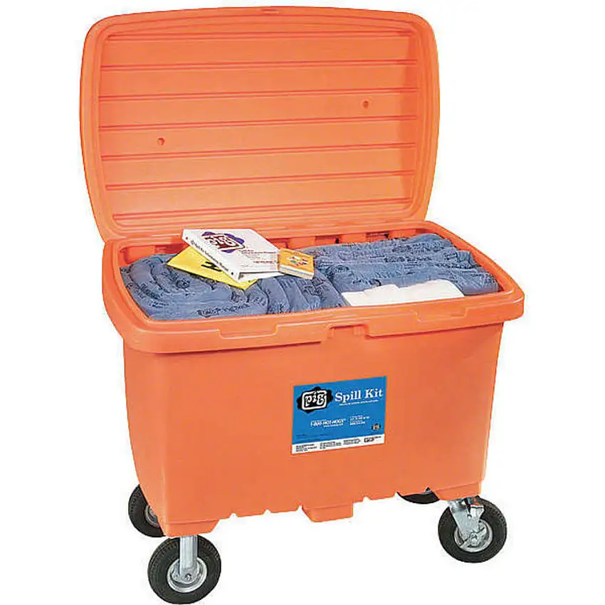 NEW PIG  KIT280-OR Warnschutz-Notfallset, 76 Gallonen