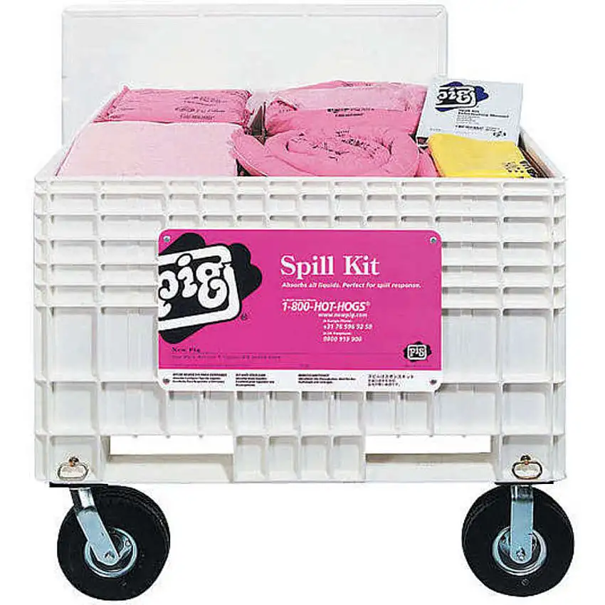 NEW PIG  KIT304-01 Notfallset, 108-Gallonen-Fass, Rollen