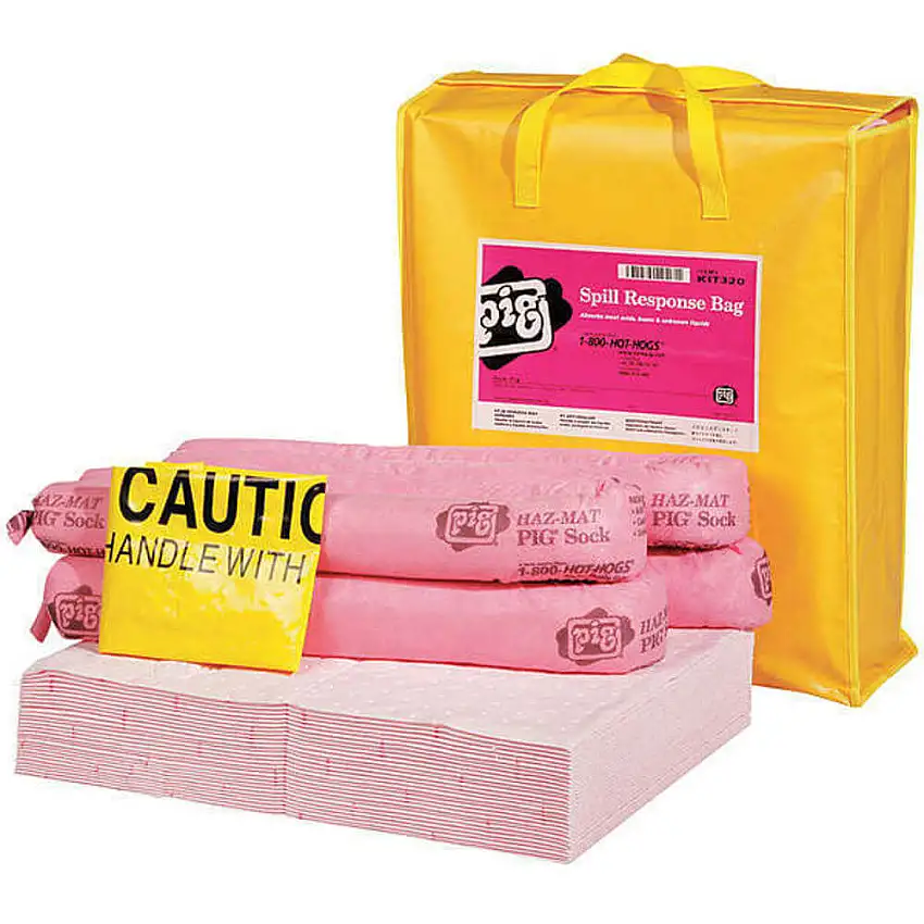NEW PIG  KIT320 Warnschutz-Notfallbeutel, 9 Gallonen