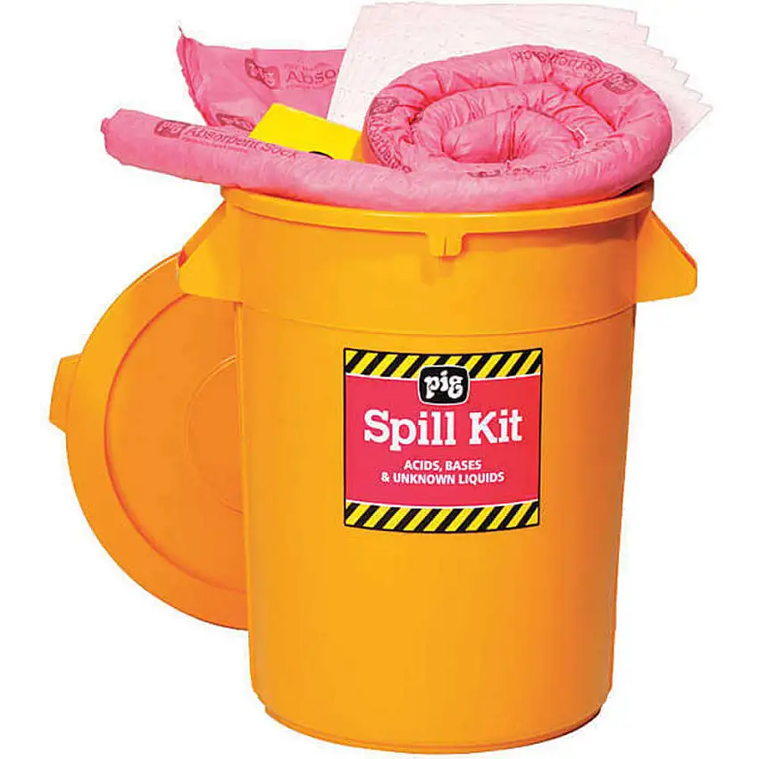 NEW PIG  KIT3400 Warnschutz-Notfallset, 21 Gallonen