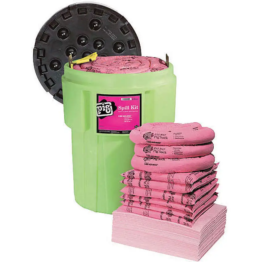 NEW PIG  KIT362 Warnschutz-Notfallset, 63 Gallonen