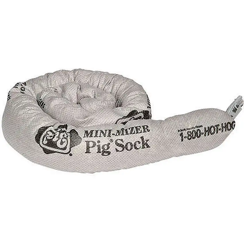NEW PIG  PIG205 Absorptionsstrumpf Grau 15 Gallonen