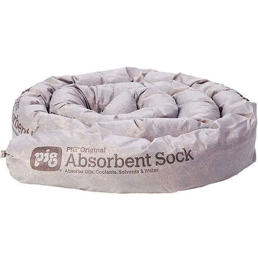 NEW PIG  PIG209 Absorptionsstrumpf Grau 13.75 Gallonen