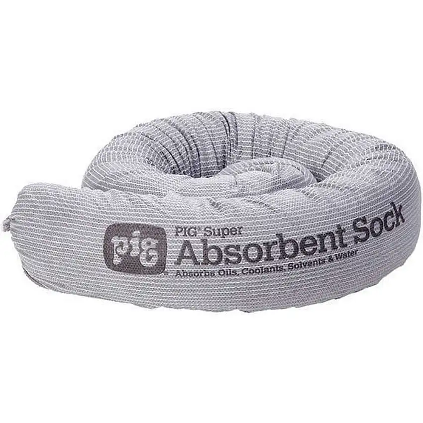 NEW PIG  PIG210 Absorptionsstrumpf Grau 24 Gallonen