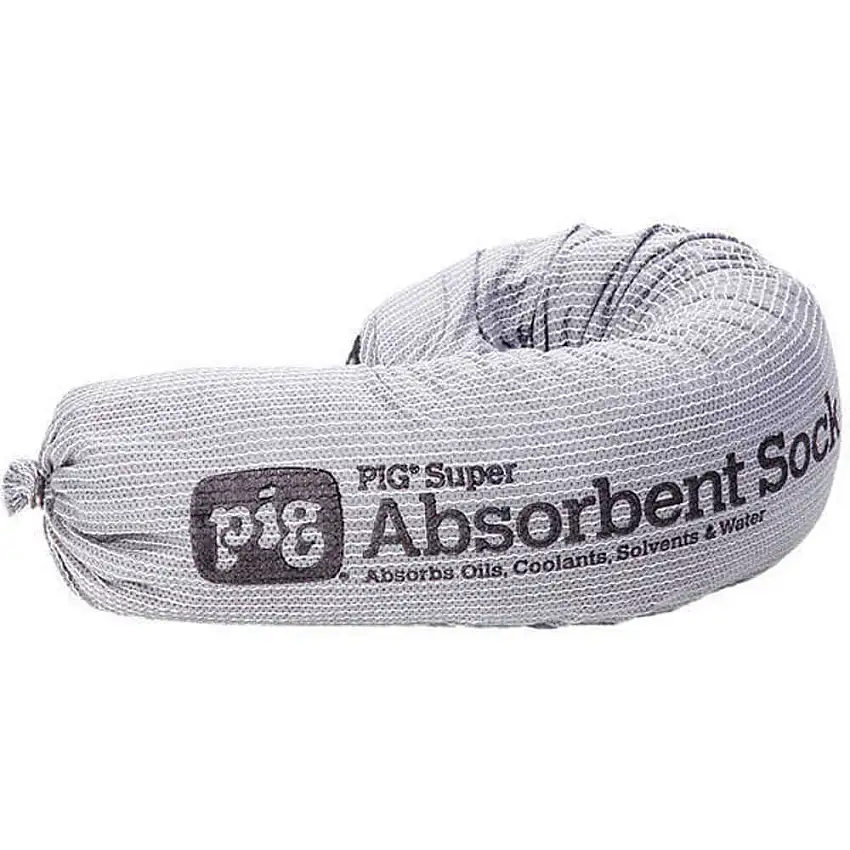 NEW PIG  PIG211 Absorptionsstrumpf Grau 24 Gallonen