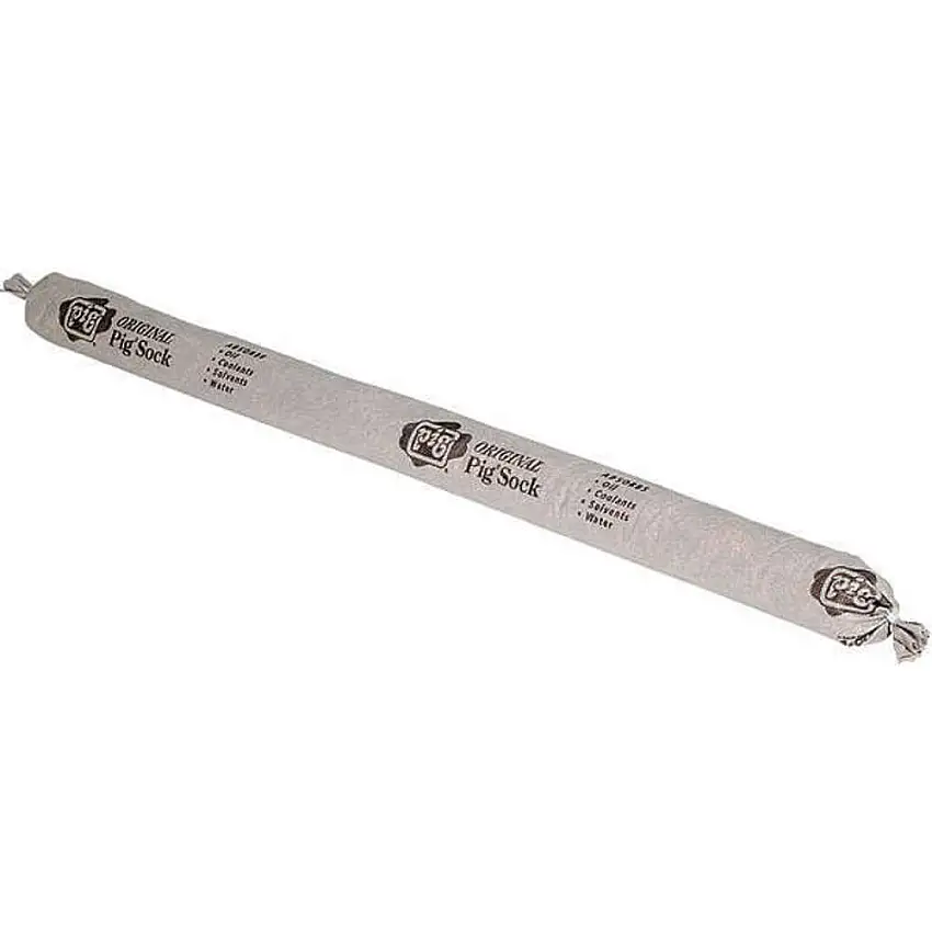 NEW PIG  PIG219 Clip-Fit Saugfähige Socke, Grau, 8 Gallonen