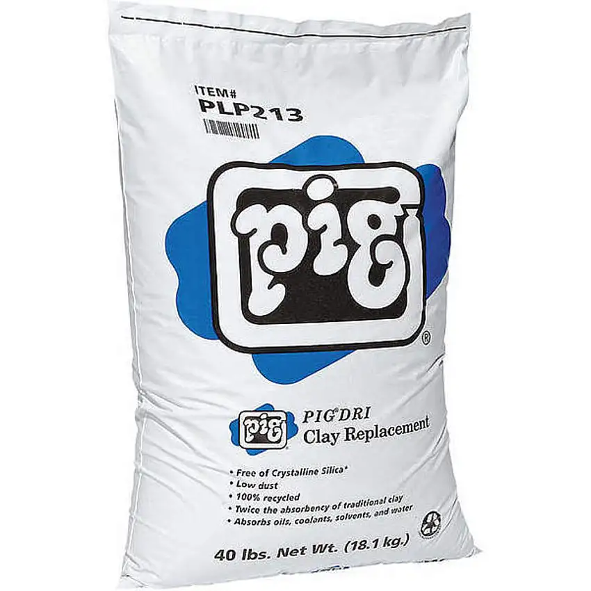 NEW PIG  PLP213-1 Loses saugfähiges Zellulosekaolin