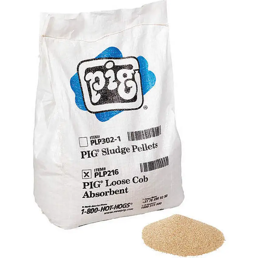 NEW PIG  PLP216 Loser saugfähiger Maiskolben 25 Pfund.