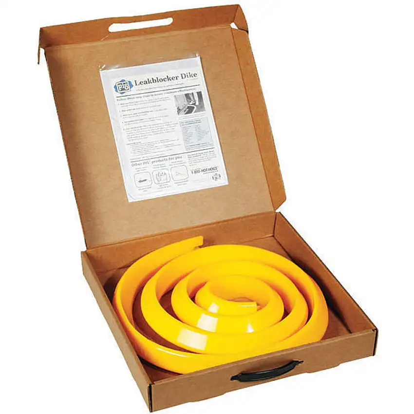 NEW PIG  PLR212 Leakblocker Deich Gelb 2-1/4 Zoll