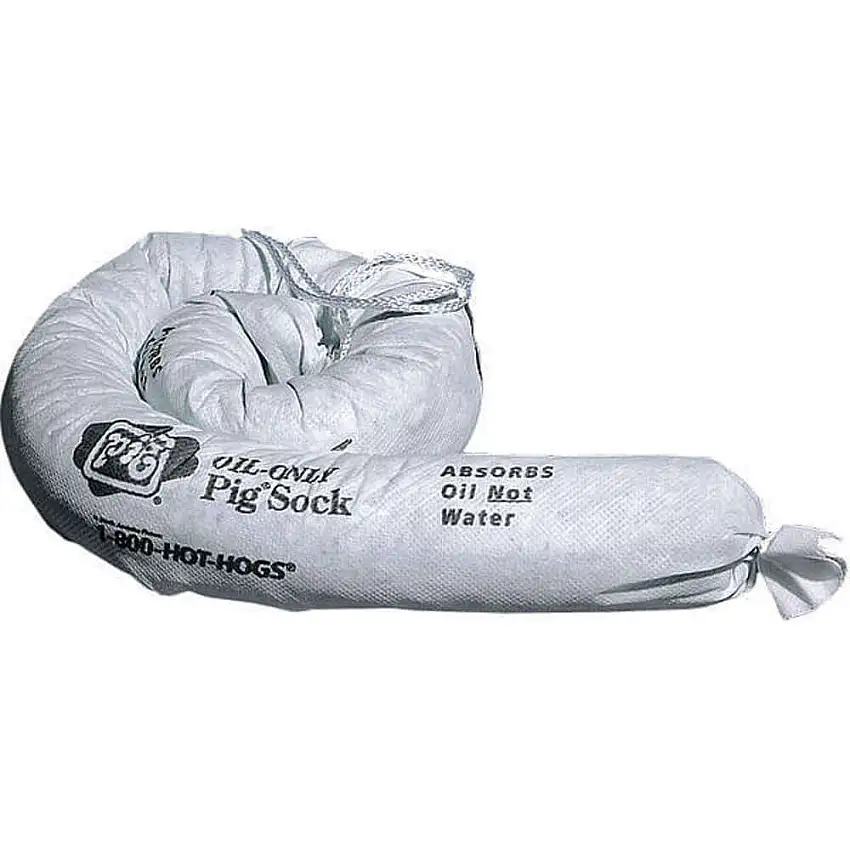 NEW PIG  SKM210 Absorptionsstrumpf Weiß 12 Gallonen