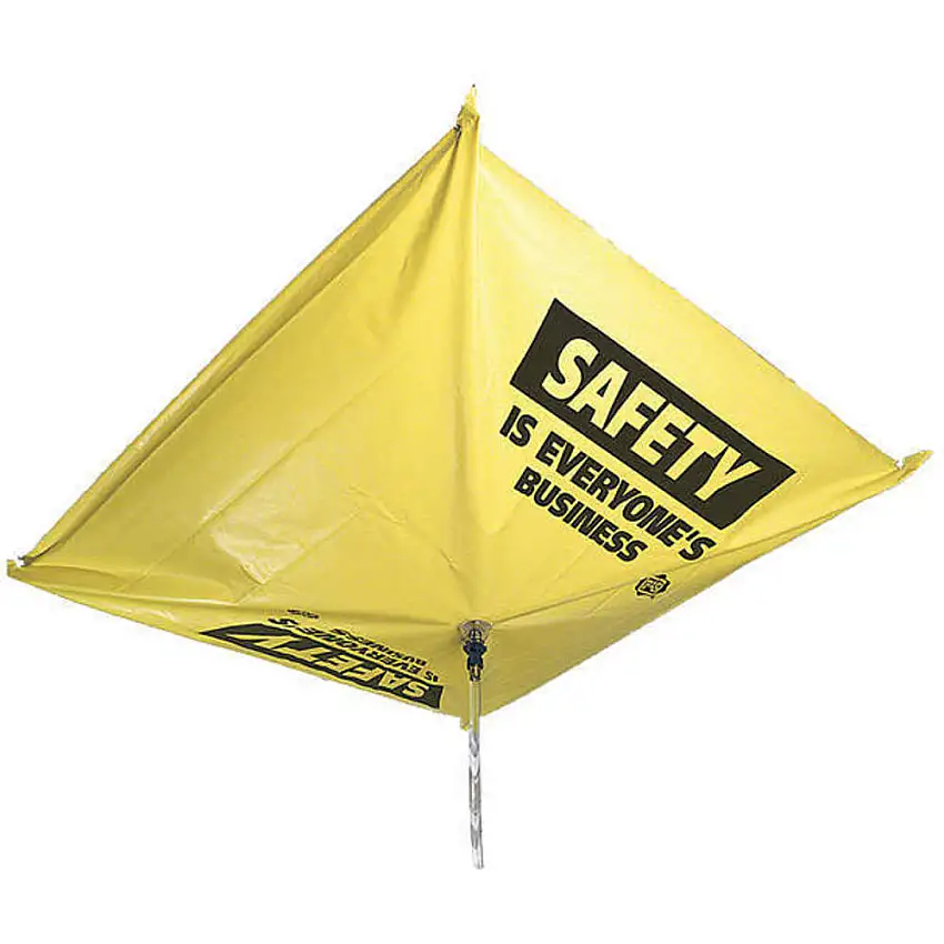 NEW PIG  TLS555-YW-81 Sicherheitshinweis: Dachleck-Umleiter, 4 lb.