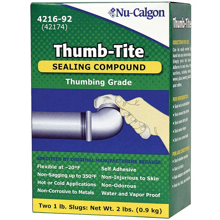 NU-CALGON  4216-92 Dichtungsmasse, 2 Blöcke à 1 lb