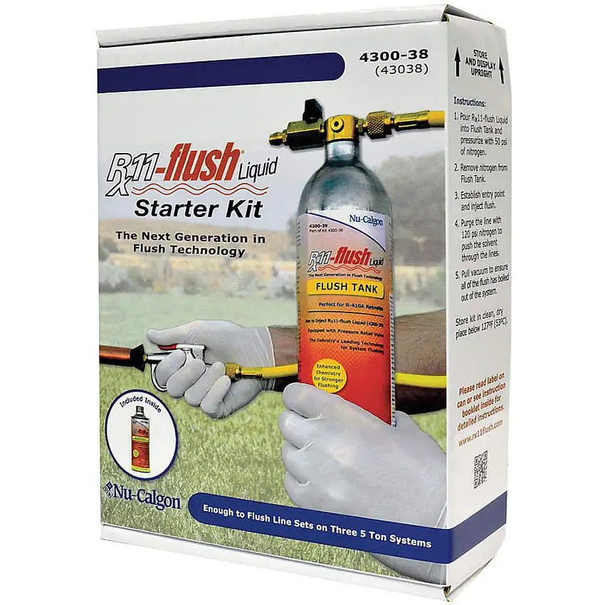 NU-CALGON  4300-38 Kältemittel-Spüllösungsmittel-Kit, transparent
