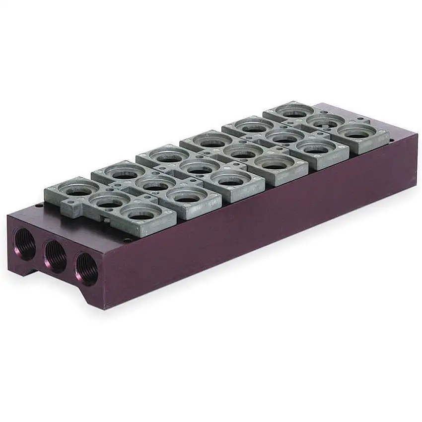 NUMATICS  206-1764 Verteilerblock 6 Stationen 3/8 Npt