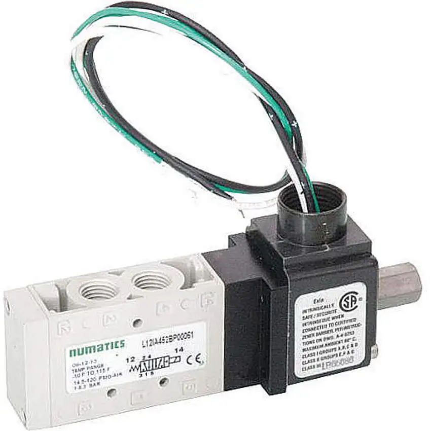 NUMATICS  L12IA452BP00061 Gefahrenbereich-Magnetluftregelventil 1/8 Zoll 24 VDC