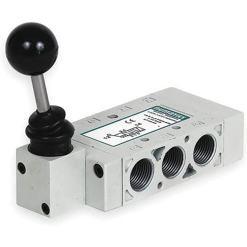 NUMATICS  L23LA452O000000 Luftventilhebel 3/8 Npt 4-Wege 2 Positionen