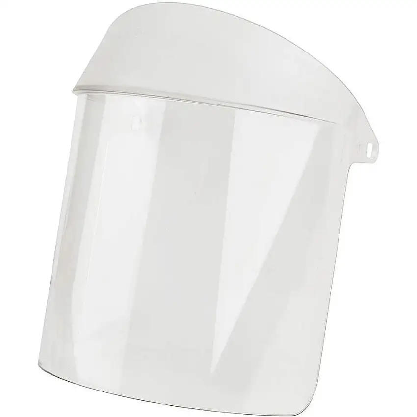 OBERON 028AF+BOX Gesichtsschutzvisier Polycarbonat Klar 8 x 14 Zoll