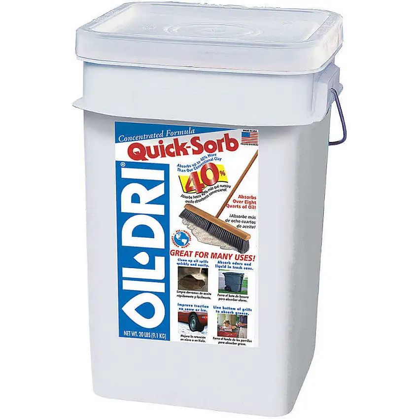 OIL-DRI  I05000G-G60 Wartungsabsorber, 20-Pfund-Eimer