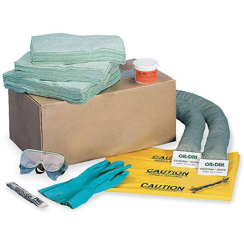 OIL-DRI  L90688 Spill Kit 12 Gallonen Universalbeutel mit Zugschnur