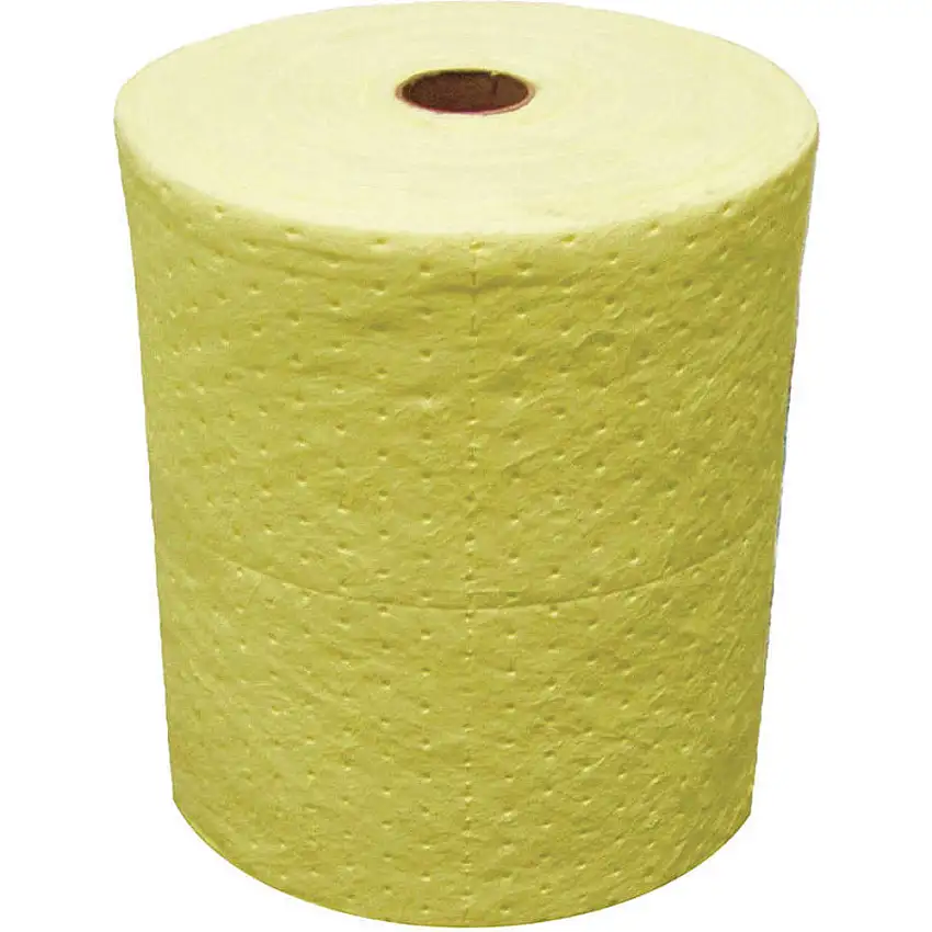 OIL-DRI  L90835 Saugfähige Rolle für Gefahrstoffe, 30 cm breit, Gelb