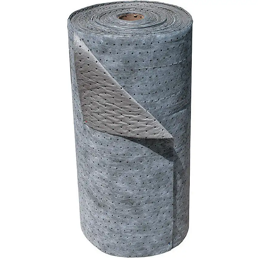 OIL-DRI  L91004 Saugfähige Rolle, Grau, 52 Gallonen, 300 Fuß Länge
