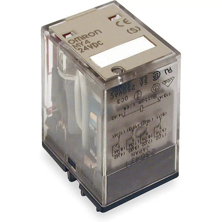 OMRON  MY4-AC110/120(S) Relais 14-polig 4pdt 5a 120vac