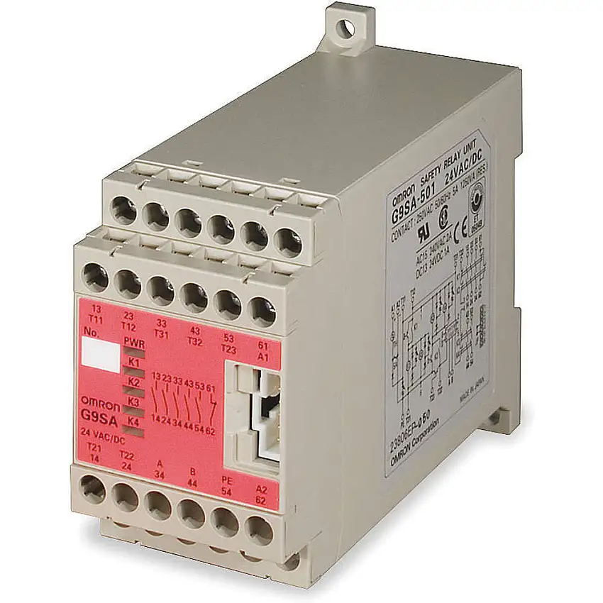 OMRON  11054-0001 Sicherheitsüberwachungsrelais 24VAC/DC 3pst-no