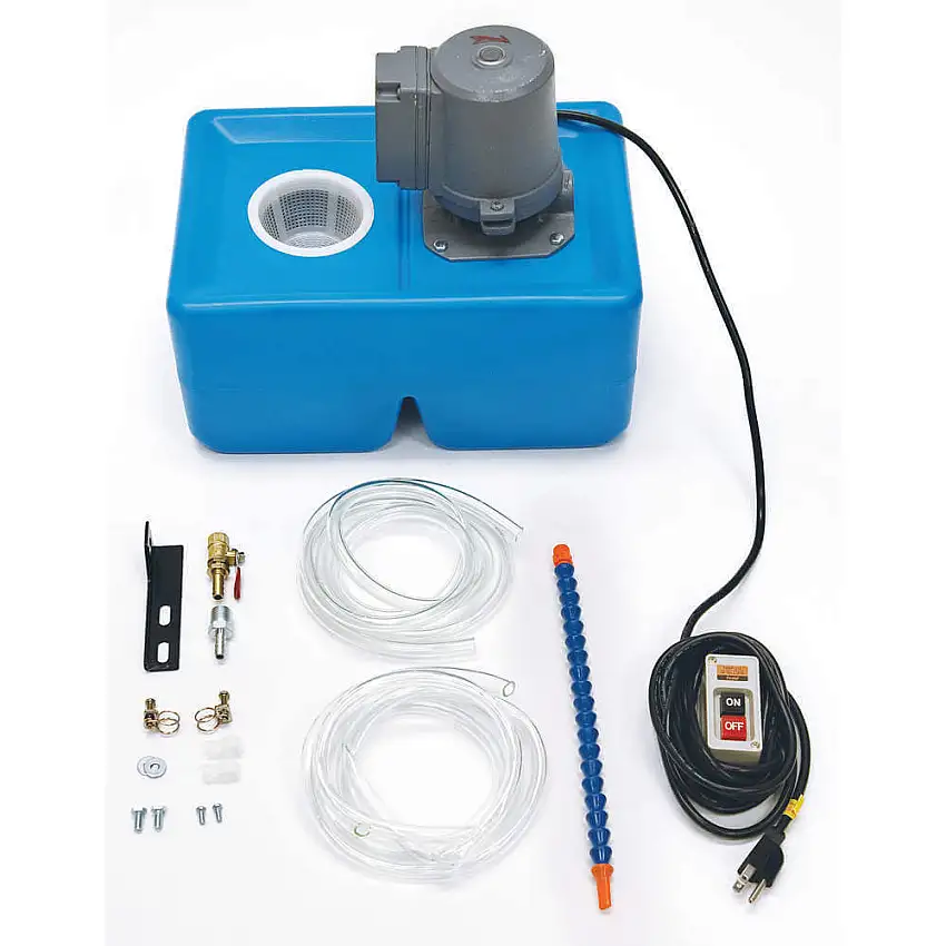 OPTIMUM  11A473 Kühlmittelpumpe für Werkzeugmaschinen, 2.4 Gallonen
