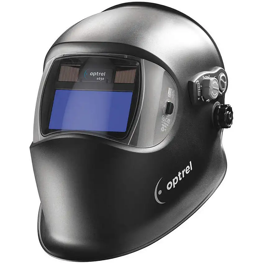 OPTREL K6500 Schweißhelm, Tönung 4, 9 bis 13, Schwarz