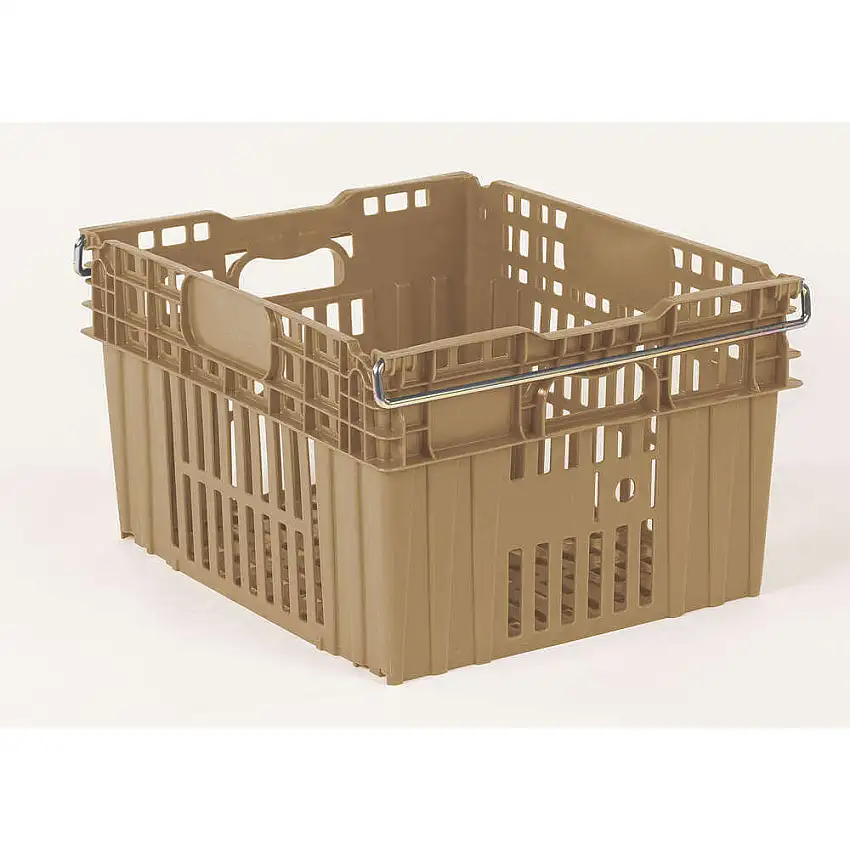 ORBIS AF-21 Beige Stapel- und Nestbehälter, 24 Zoll Länge, Beige