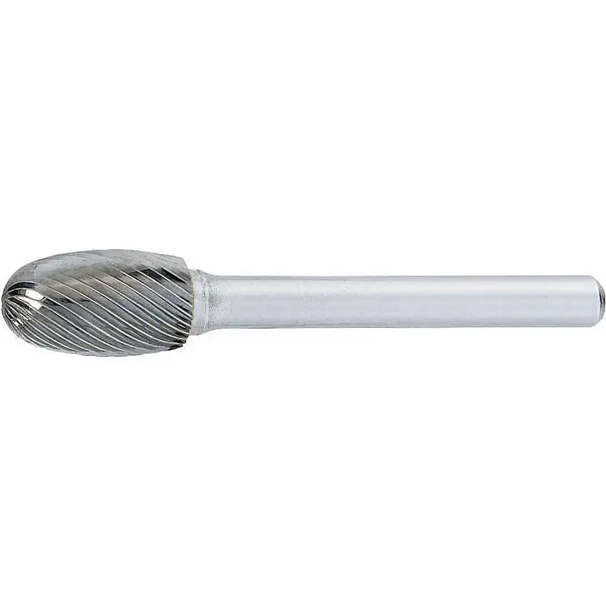 OSG  Ovalfräser 906-3750 SE, Oval, SE-3, Einfachschnitt, 3/8 x 5/8 Zoll Kopf, 1/4 Zoll Schaft