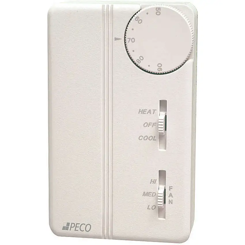 PECO CONTROL SYSTEMS  TA167-007 Fan Coil Thermostat Elektronisch Analog