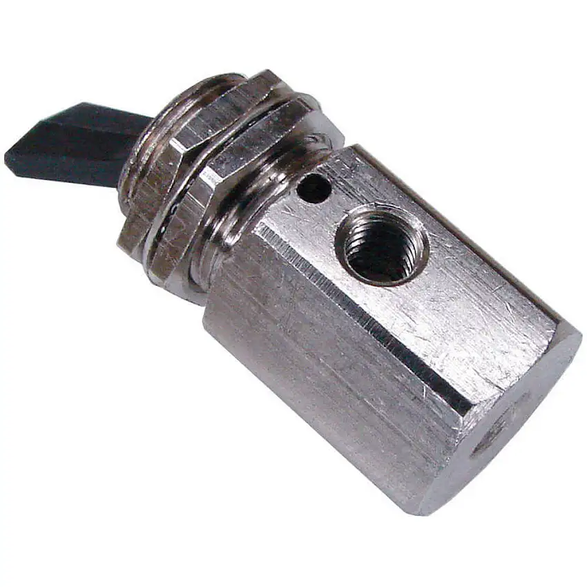 PNEUMADYNE INC C030101 Kipphebelventil NC Messing