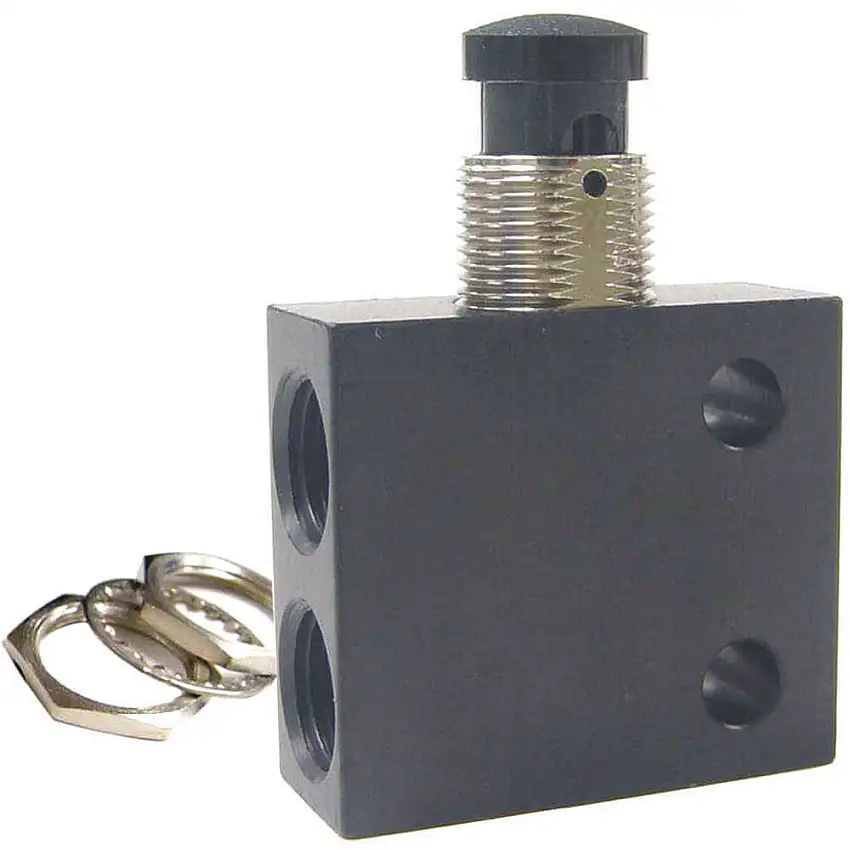 PNEUMADYNE INC  C040405 Steuerventil Seite 3-Wege Nc 1/8 Fnpt Aluminium